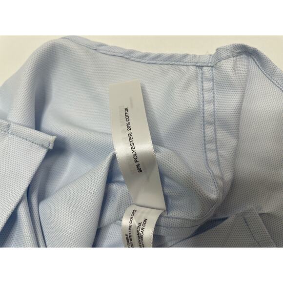 Denim & Flower by Ricky Singh Long Sleeve Button-Up Shirt Light Blue Mens Size S - Picture 9 of 10